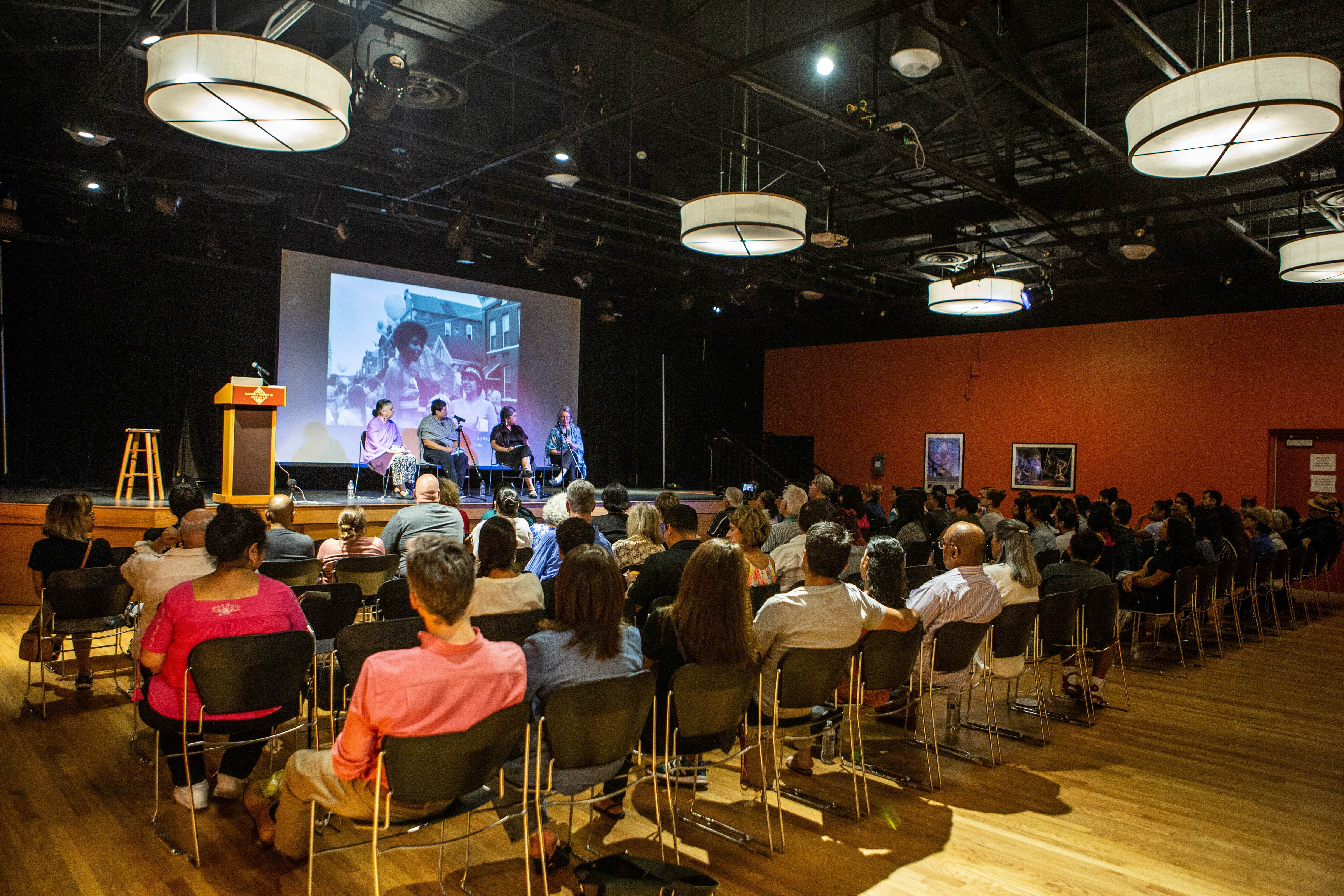 Panel In West Wing From Rear