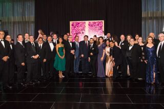 Photo of the NMMA Board of Trustees at the 2019 NMMA Gala de Arte