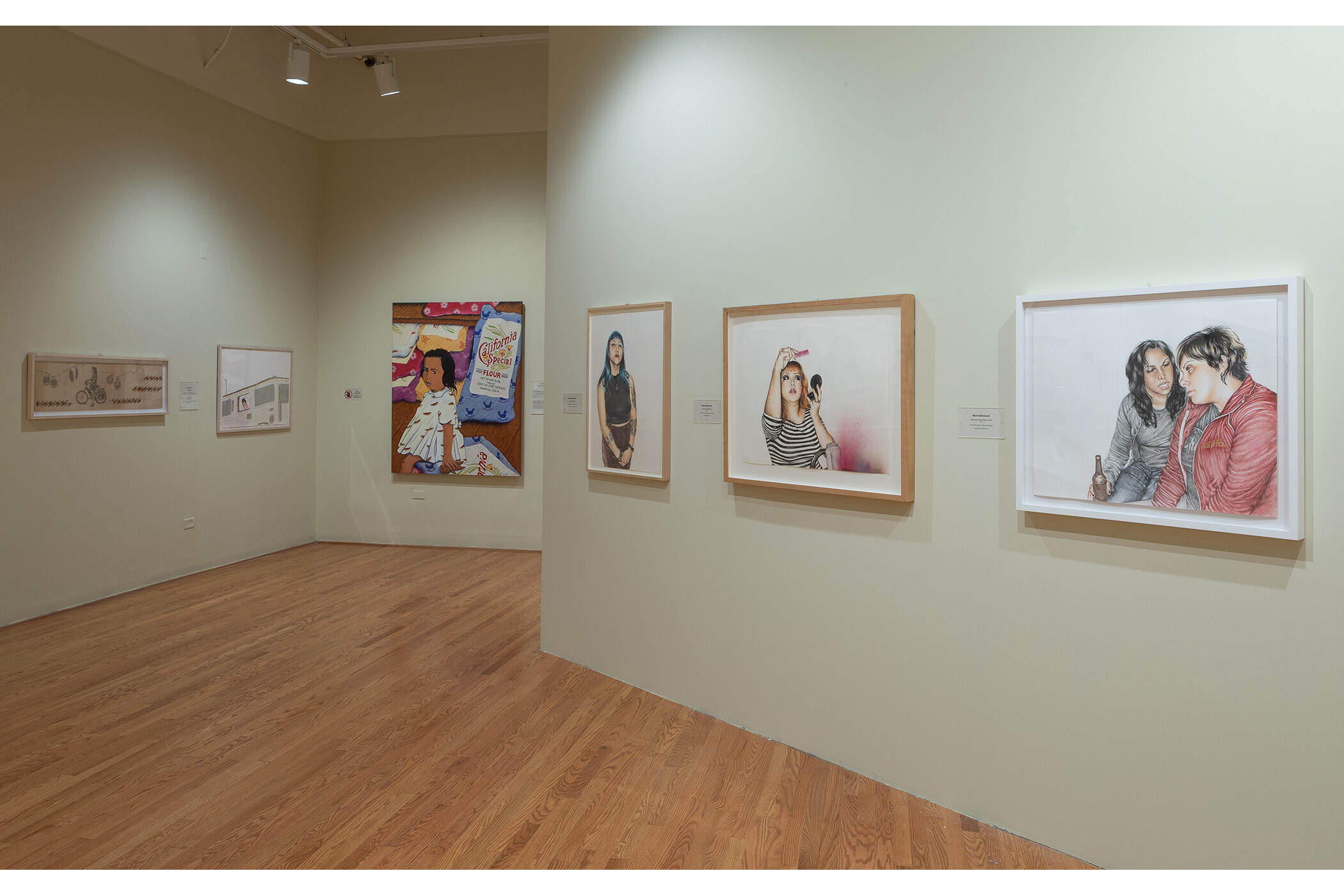 Image of multiple gallery walls
