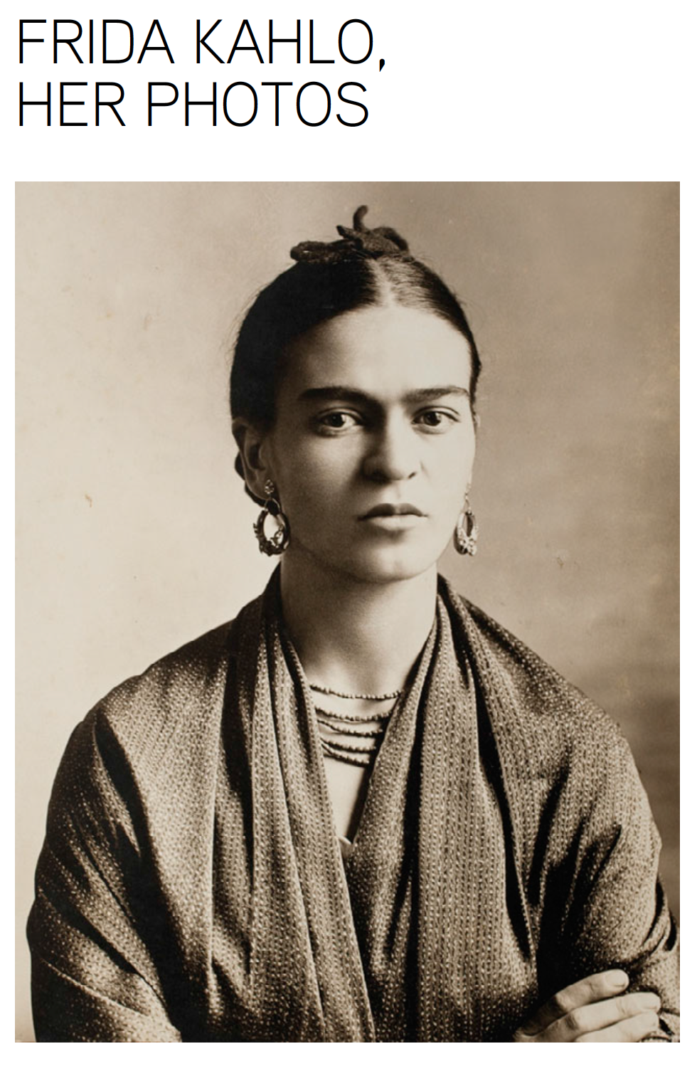 Guillermo Kahlo Photo Of Frida 1932