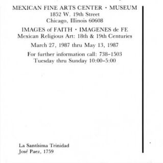 Postcard 1987 Imagesfaith