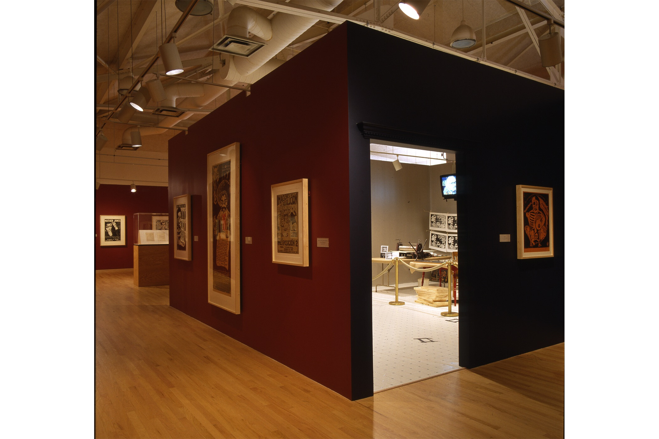 Photo of multiple gallery walls