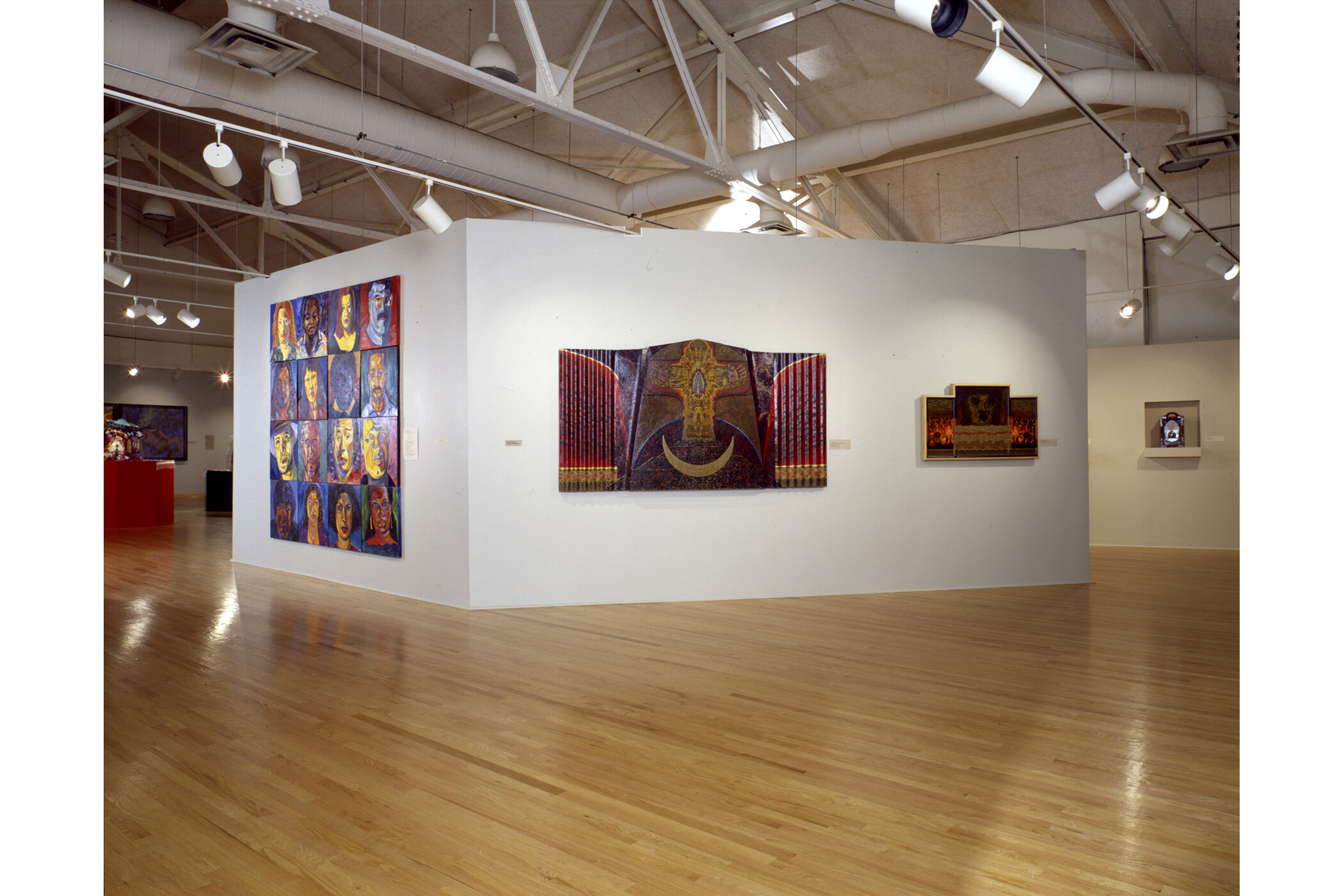 Photo of multiple gallery walls