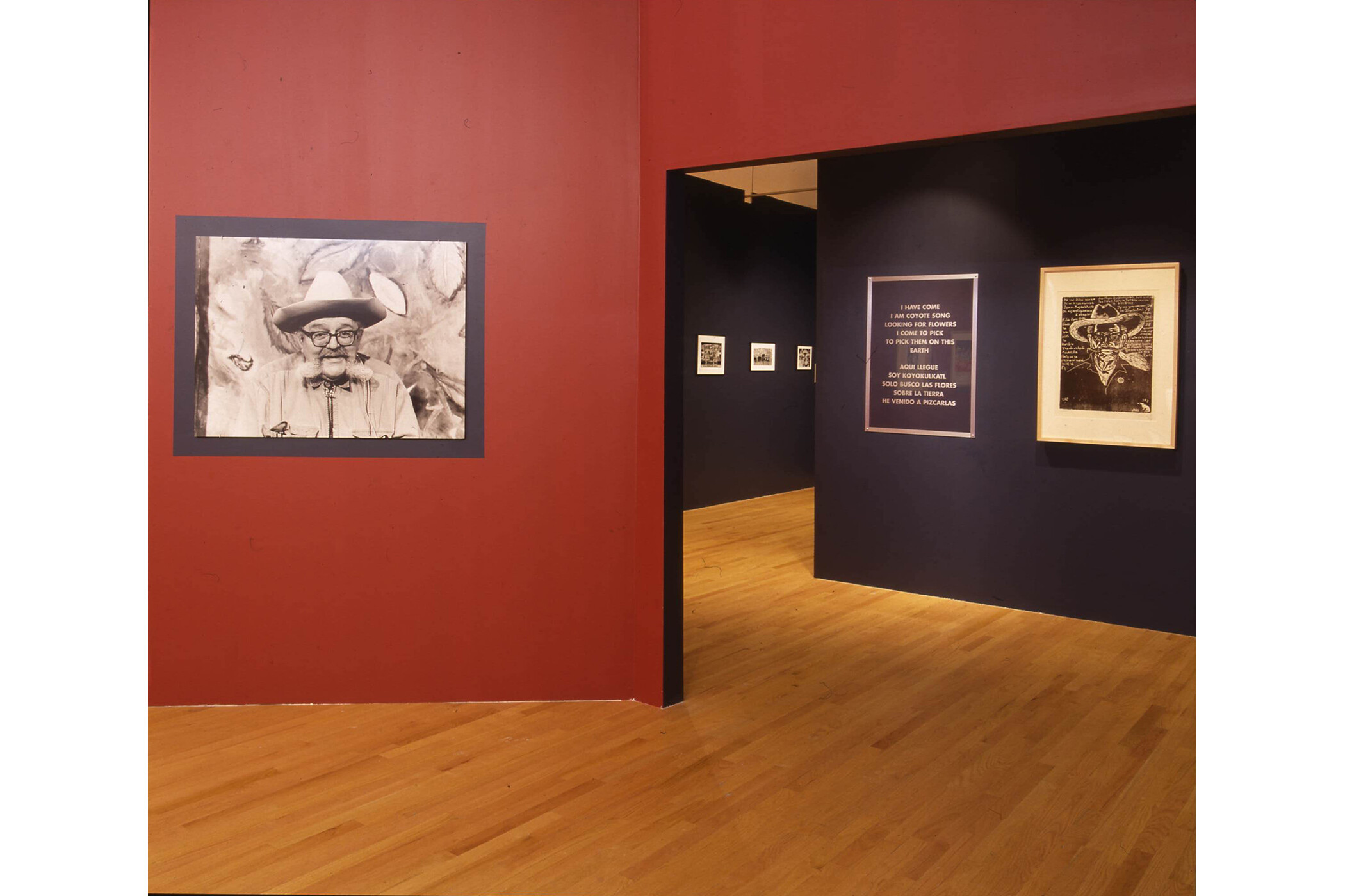 Photo of multiple gallery walls